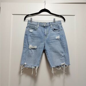 Lovers + friends : long shorts jeans (jorts)